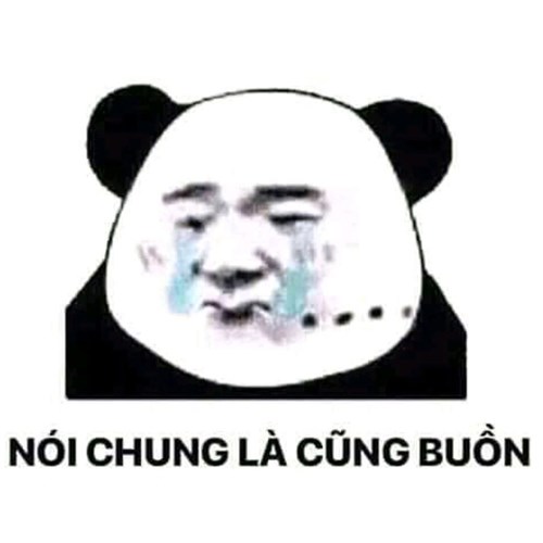 Meme gấu trúc - nói chung là cũng buồn